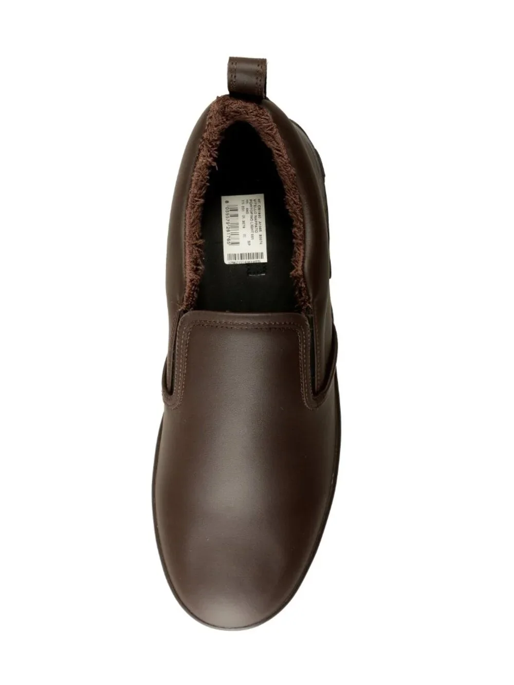 Dolce & Gabbana Men's Brown Leather Slip On Loafers Shoes US 11 IT 44